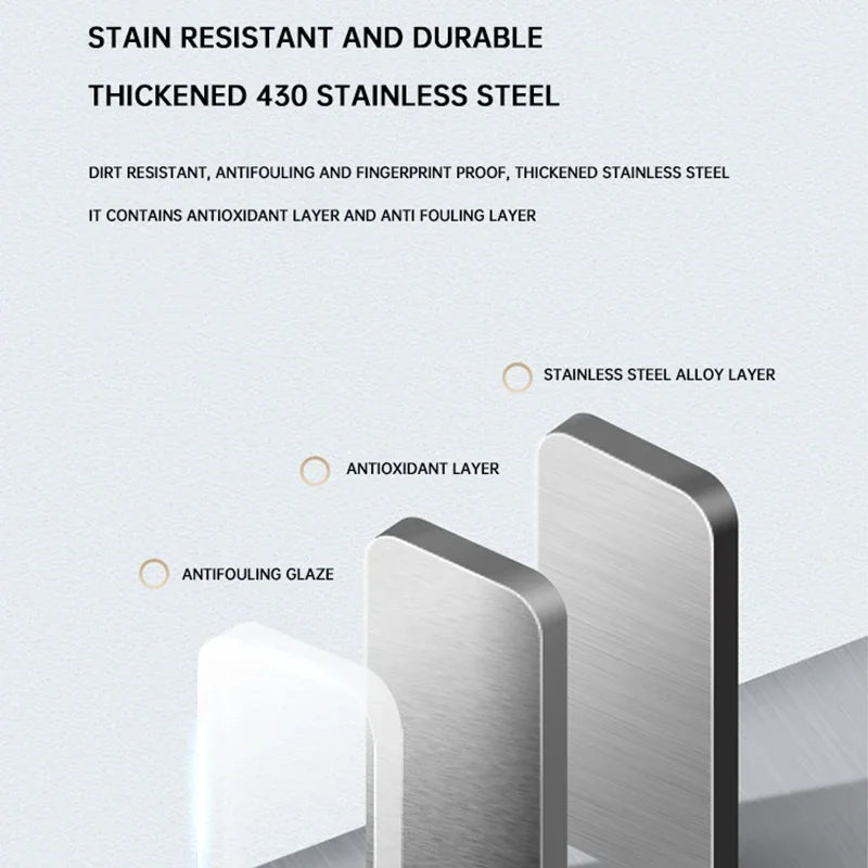 Homira Smart Sensor Trash Can – Large-Capacity Stainless Steel Automatic Bin (9L–60L) for Kitchen & Home