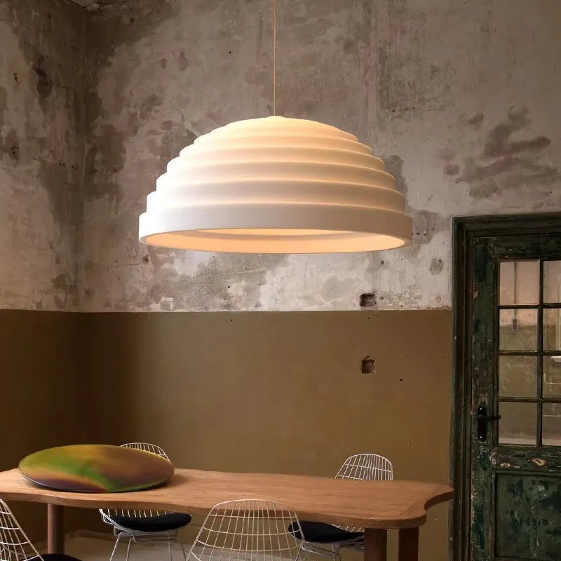 Homira Living Space Nordic Wabi-Sabi Branch Chandelier – Minimalist Cream Style Pendant Light for Dining Room, Restaurant & Homestay