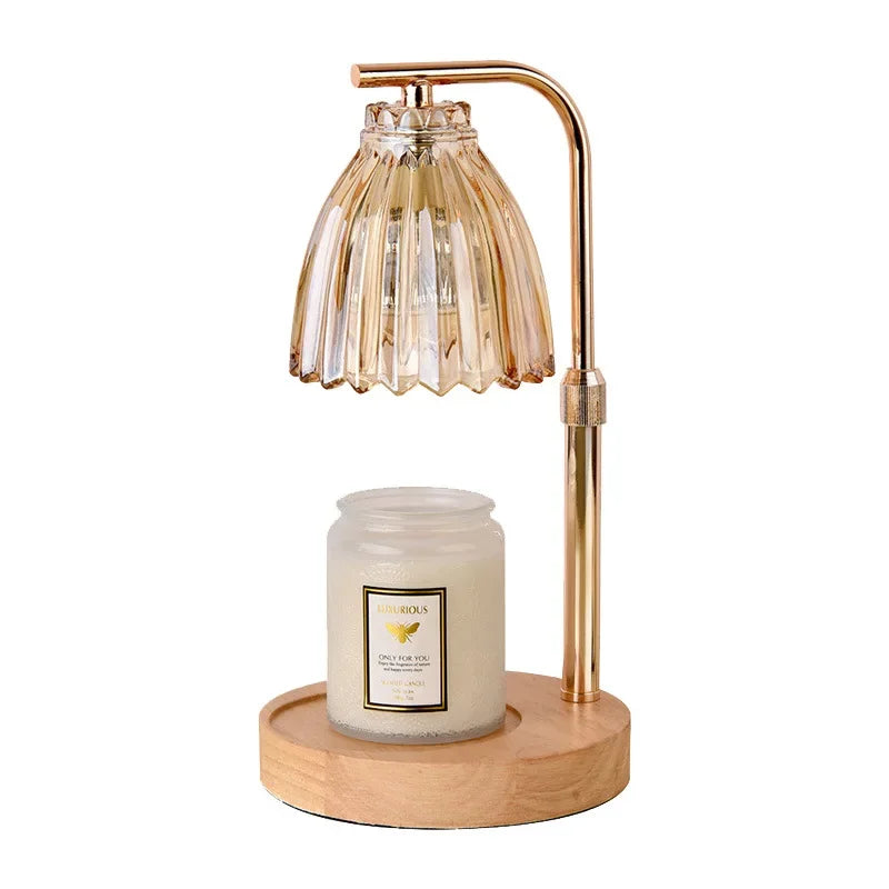 Homira Wax Melting Lamp – Adjustable Height Fragrance Light with Timer for Home Decor & Ambient Lighting