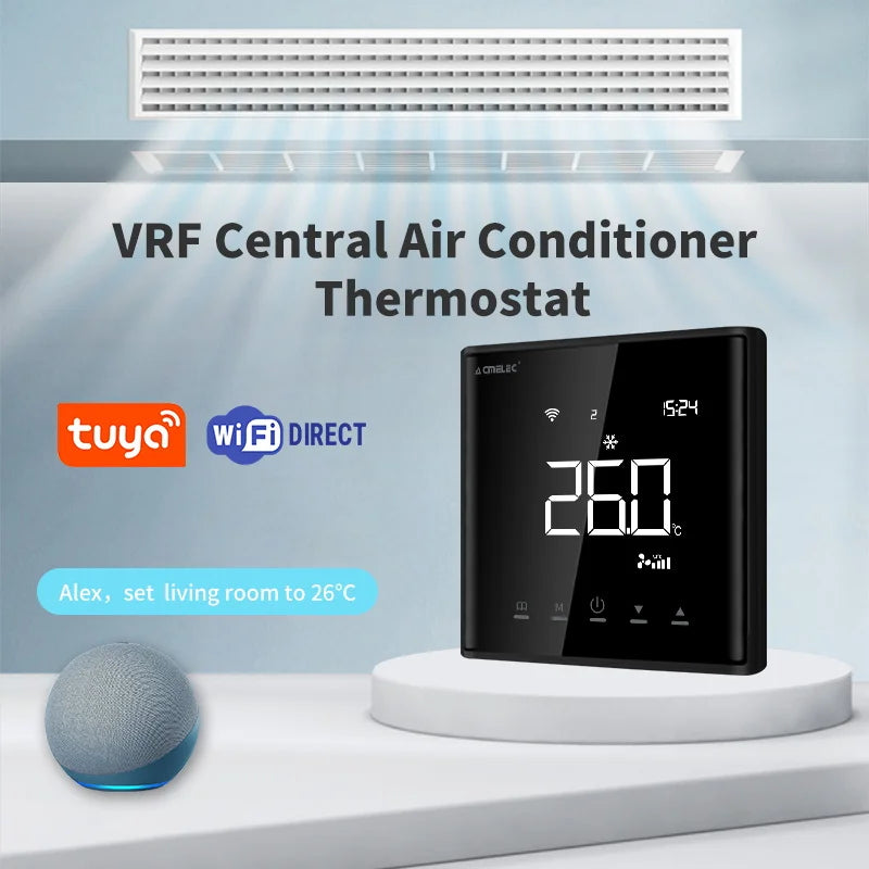 Homira WiFi VRF Smart Thermostat – Air Conditioner Controller Compatible with Google Home, Alexa, Daikin & Hitachi