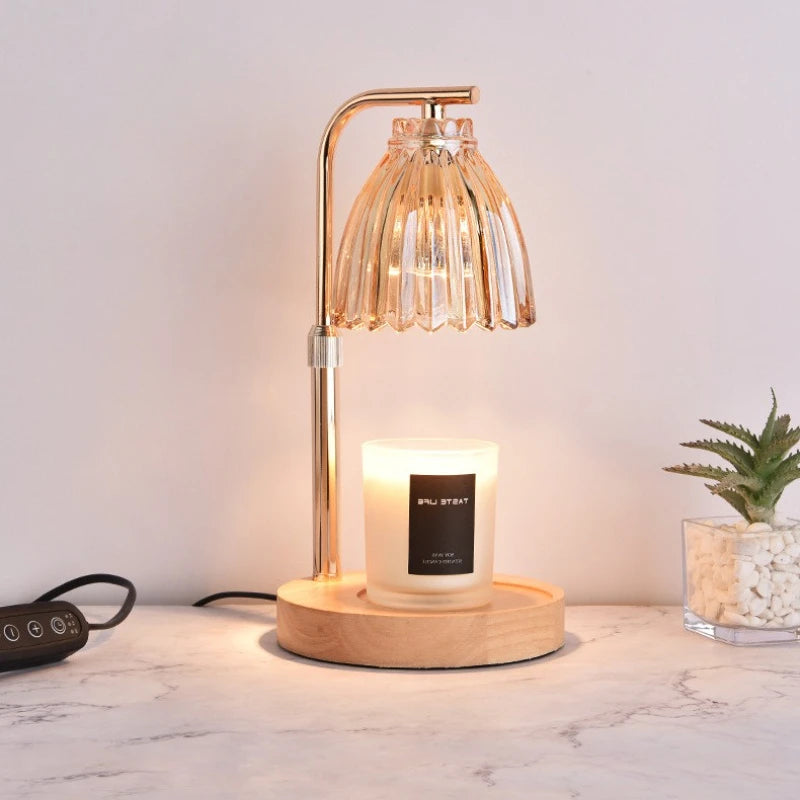 Homira Wax Melting Lamp – Adjustable Height Fragrance Light with Timer for Home Decor & Ambient Lighting