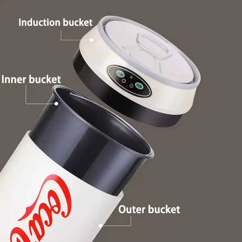Homira Smart Kitchen Trash Can – Automatic Induction Lid, Touch-Free Waste Bin for Kitchen, Living Room & Bedroom