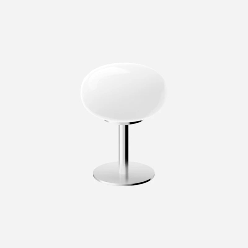 Homira Living Space Macaron Glass Table Lamp – Trichromatic Dimming Night Light for Bedroom, Bedside & Living Room Decor