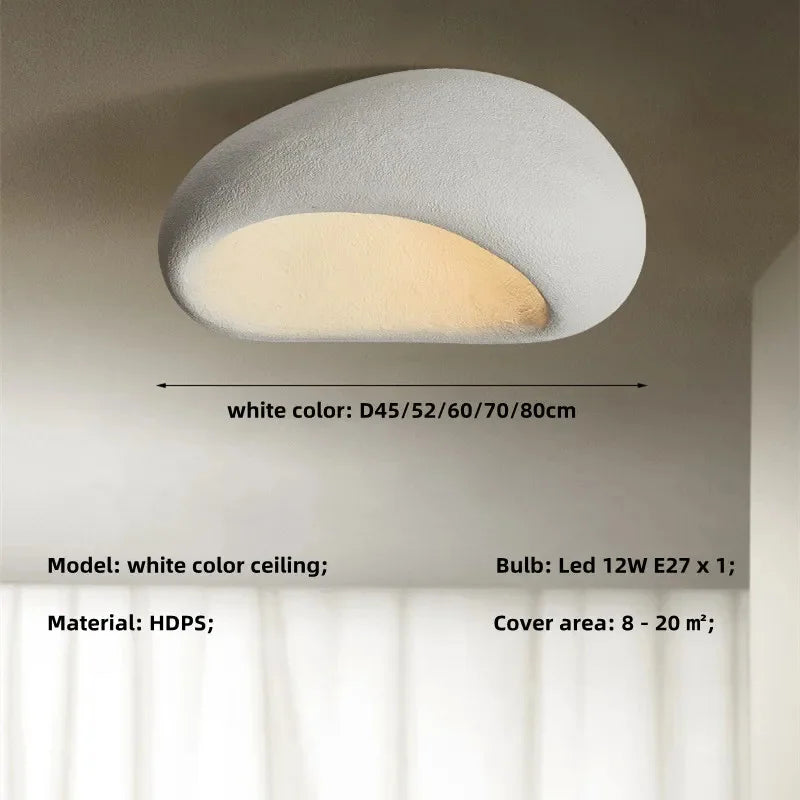 Homira Living Space Modern Nordic LED Ceiling Lamp – E27 Minimalist Chandelier for Bedroom & Living Room Decor