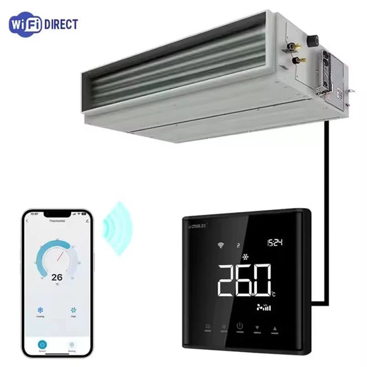 Homira WiFi VRF Smart Thermostat – Air Conditioner Controller Compatible with Google Home, Alexa, Daikin & Hitachi